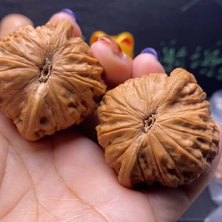 自***律吊坠文玩核桃铁锤