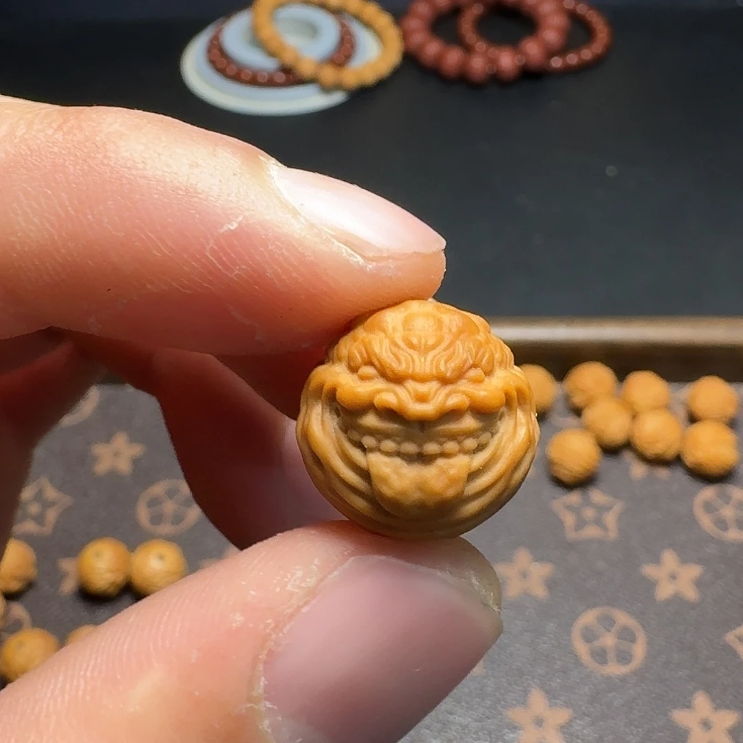 猴头核桃手串甜僧单颗