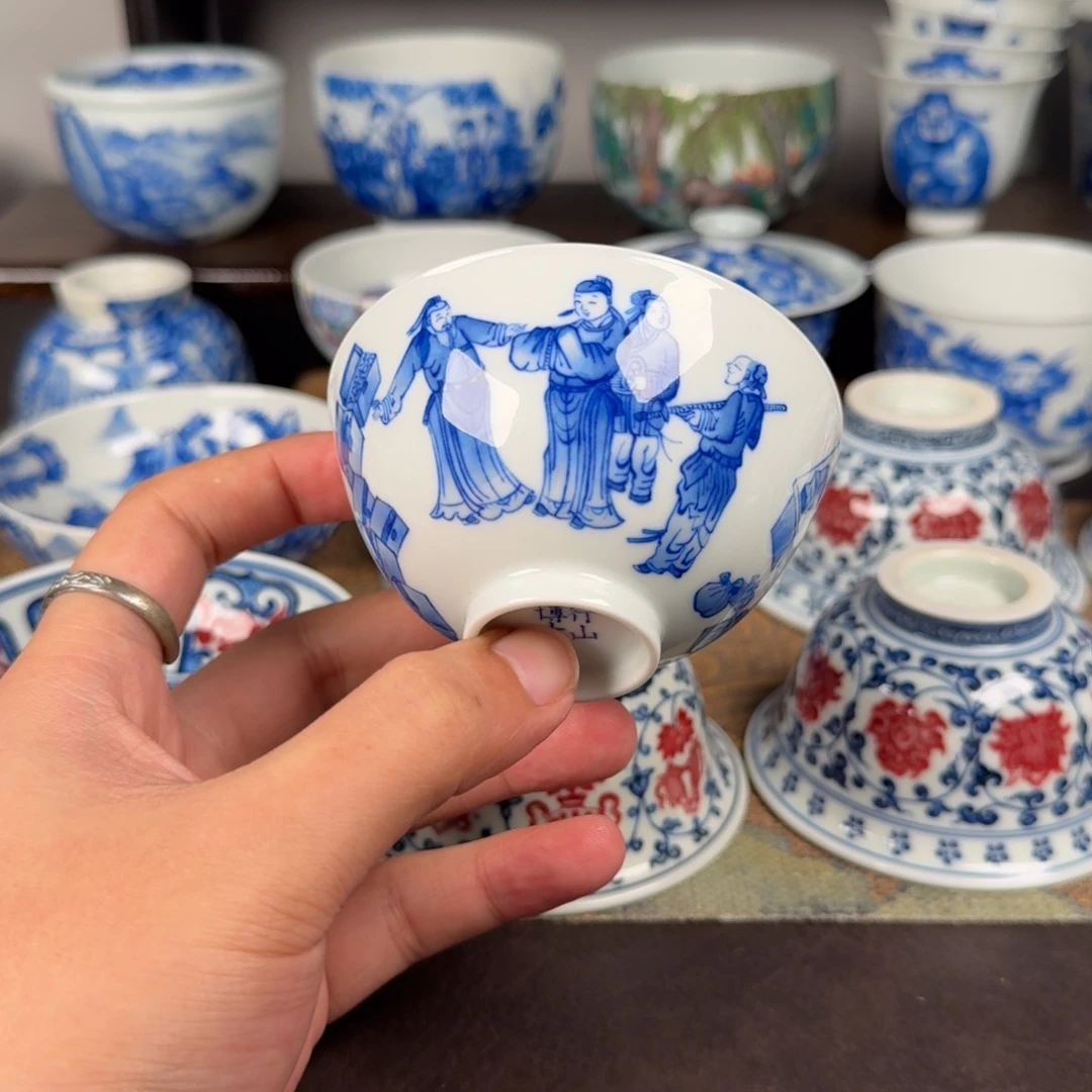 现代手工手绘茶器