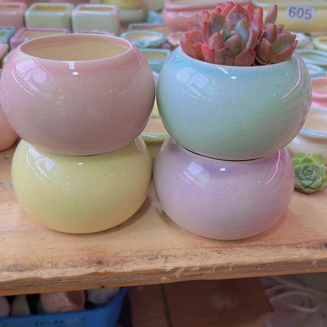 陶瓷花盆当场凑满12包邮