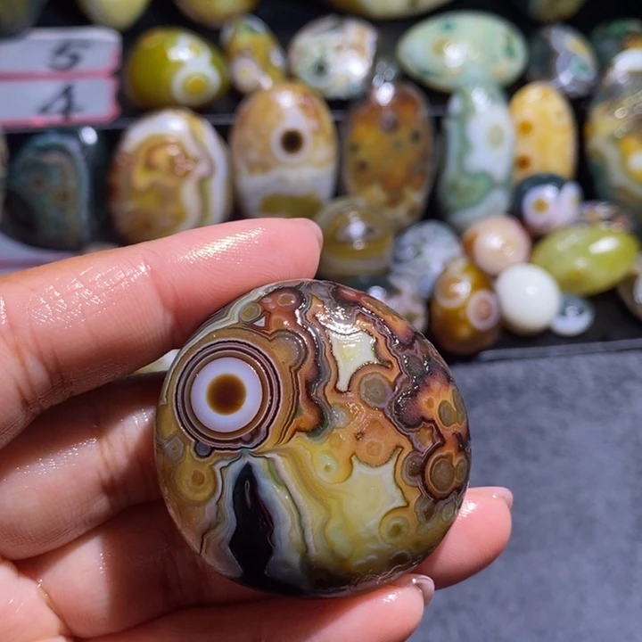 玛瑙/玉髓未镶嵌吊坠(不含链)64