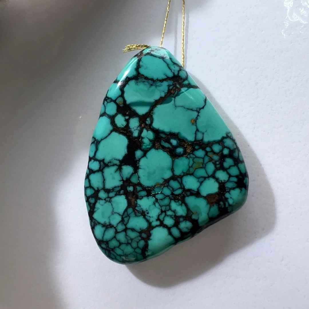 绿松石未镶嵌挂件