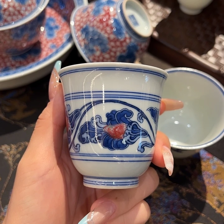 微瑕臻玉古坊原矿孔雀石釉里红