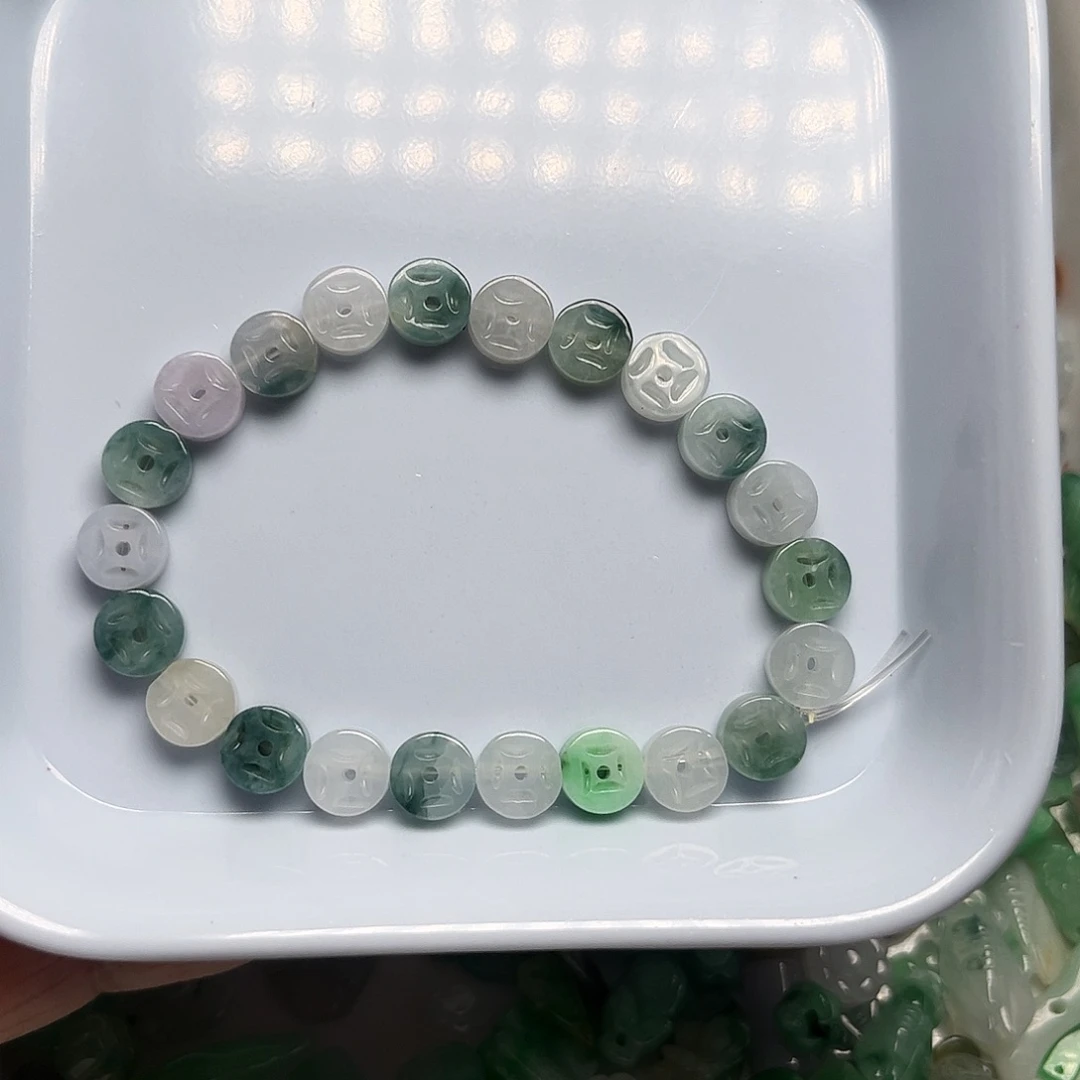 翡翠未镶嵌颈饰天然翡翠