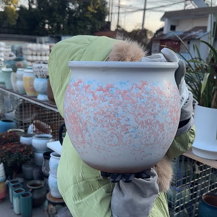 王嫂花盆1227-350高25口25