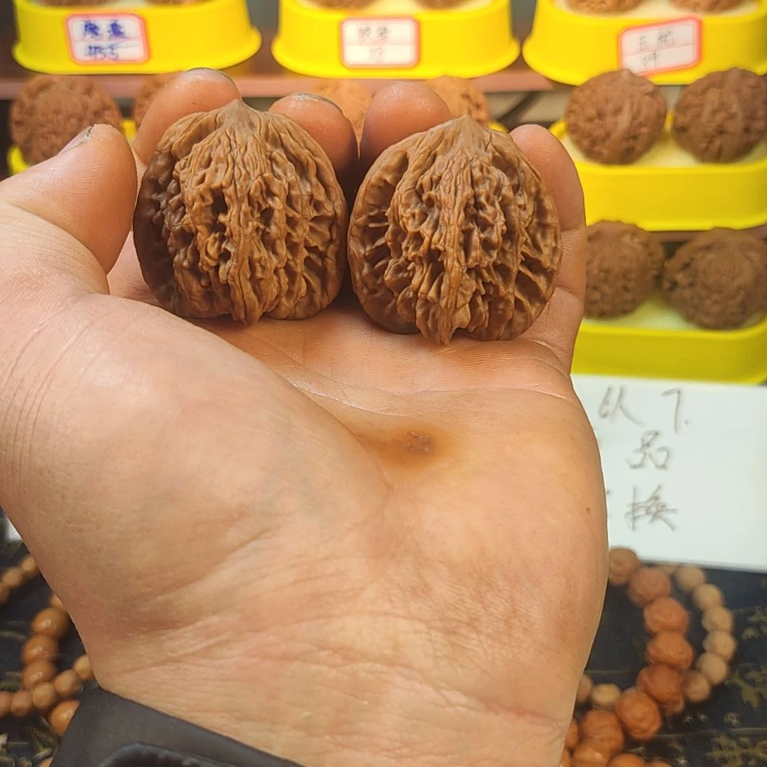 把件文玩核桃虎头42