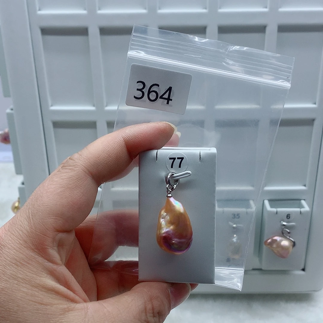 吊坠(不含链)合金淡水珍珠