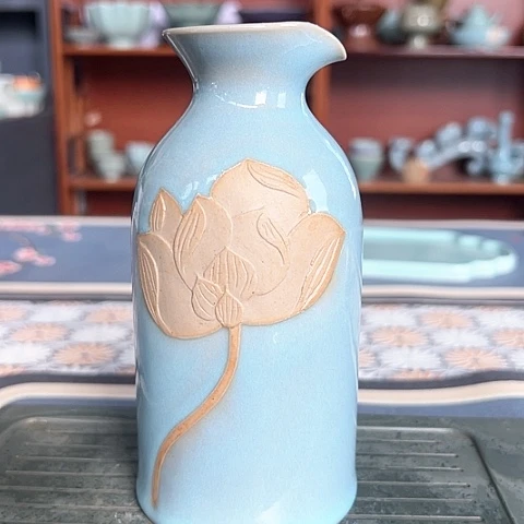 汝瓷天青手工分流器福利