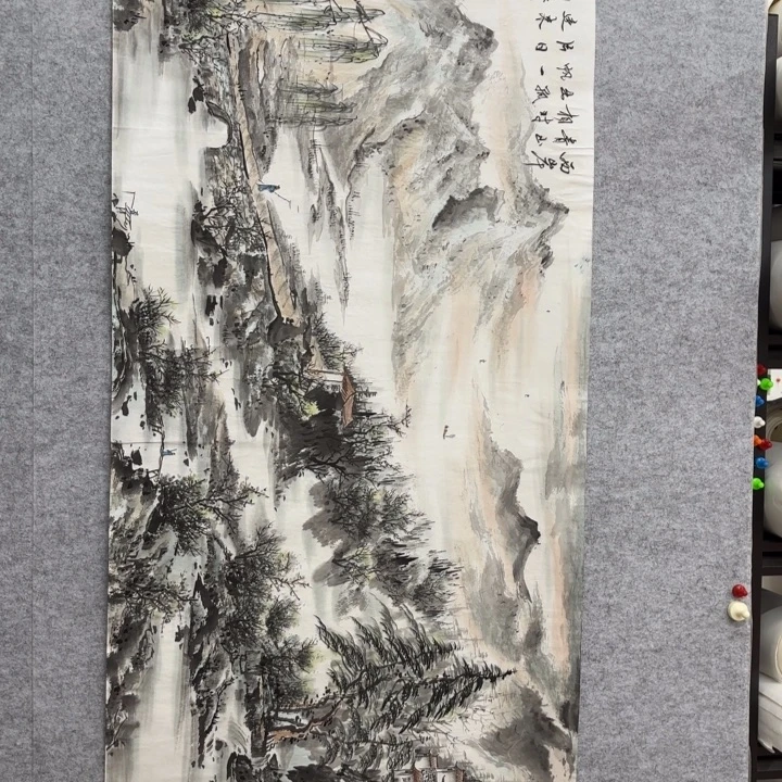 国画花鸟等图案和造型各有