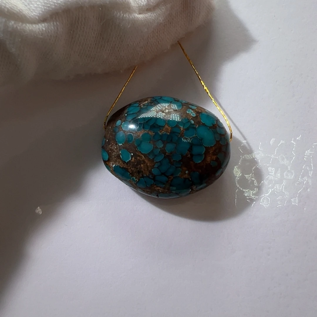 绿松石未镶嵌挂件