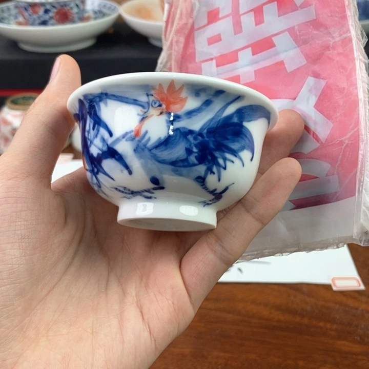 杯景德镇手绘陶瓷艺术