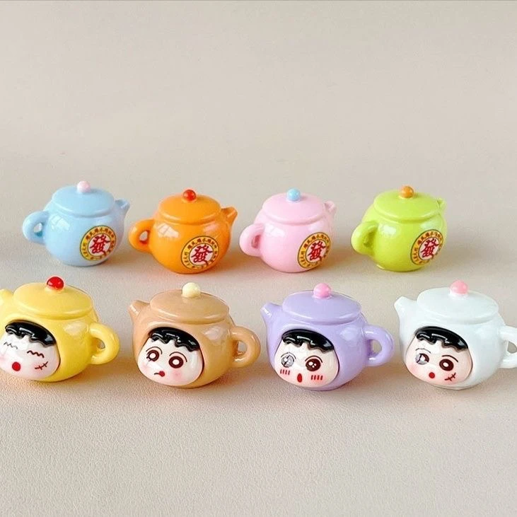 【直播拆】把把壶小新diy摆件