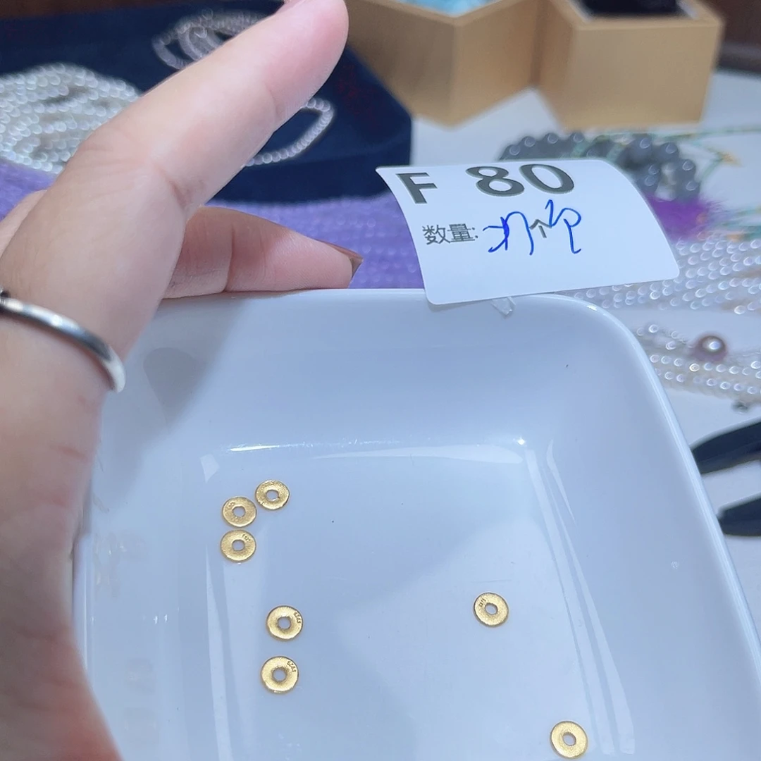 水晶银S925镶嵌珠宝半成品D80。