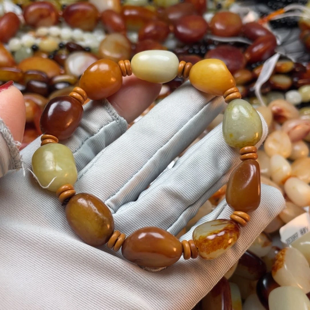 和田玉手链未镶嵌