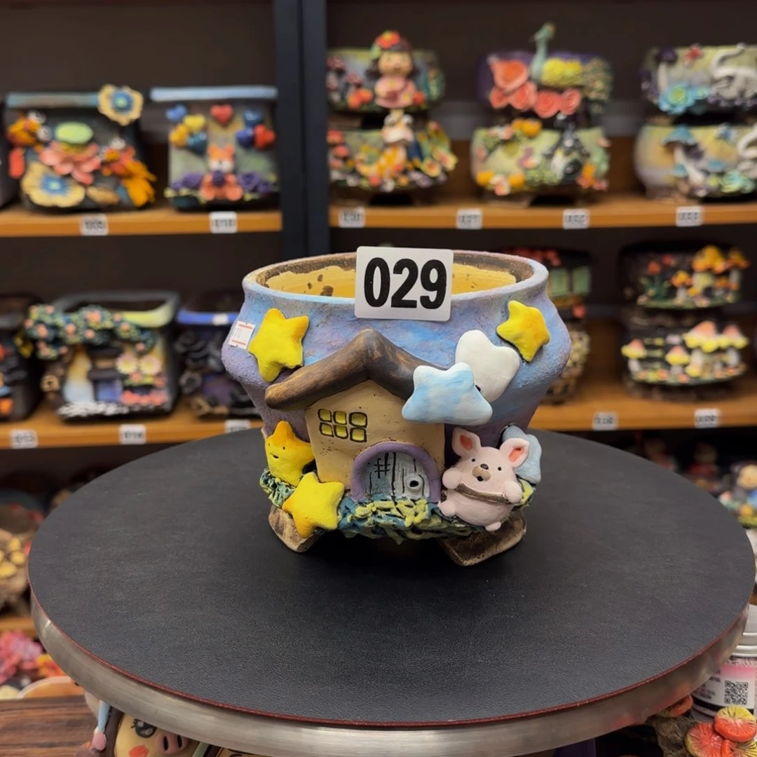 【闪购商品】粗陶手捏