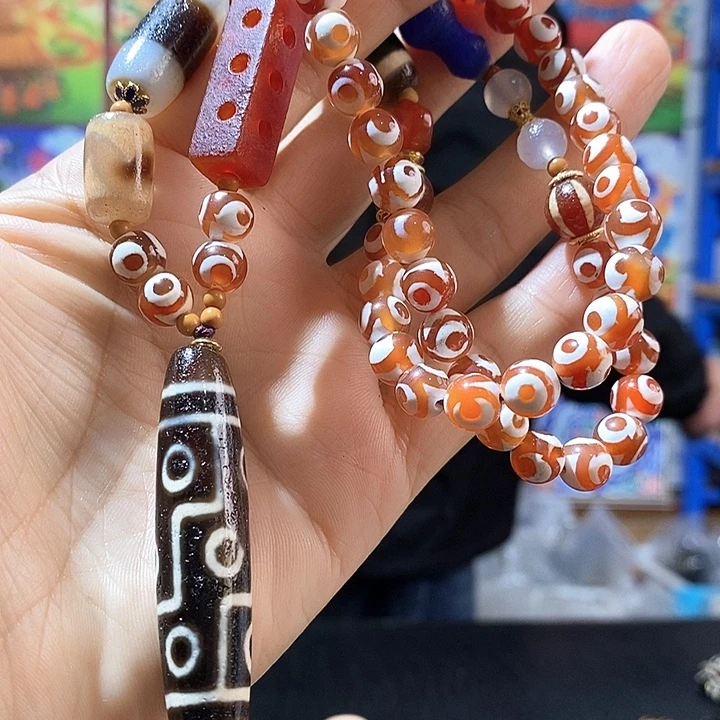 玛瑙/玉髓未镶嵌颈饰195