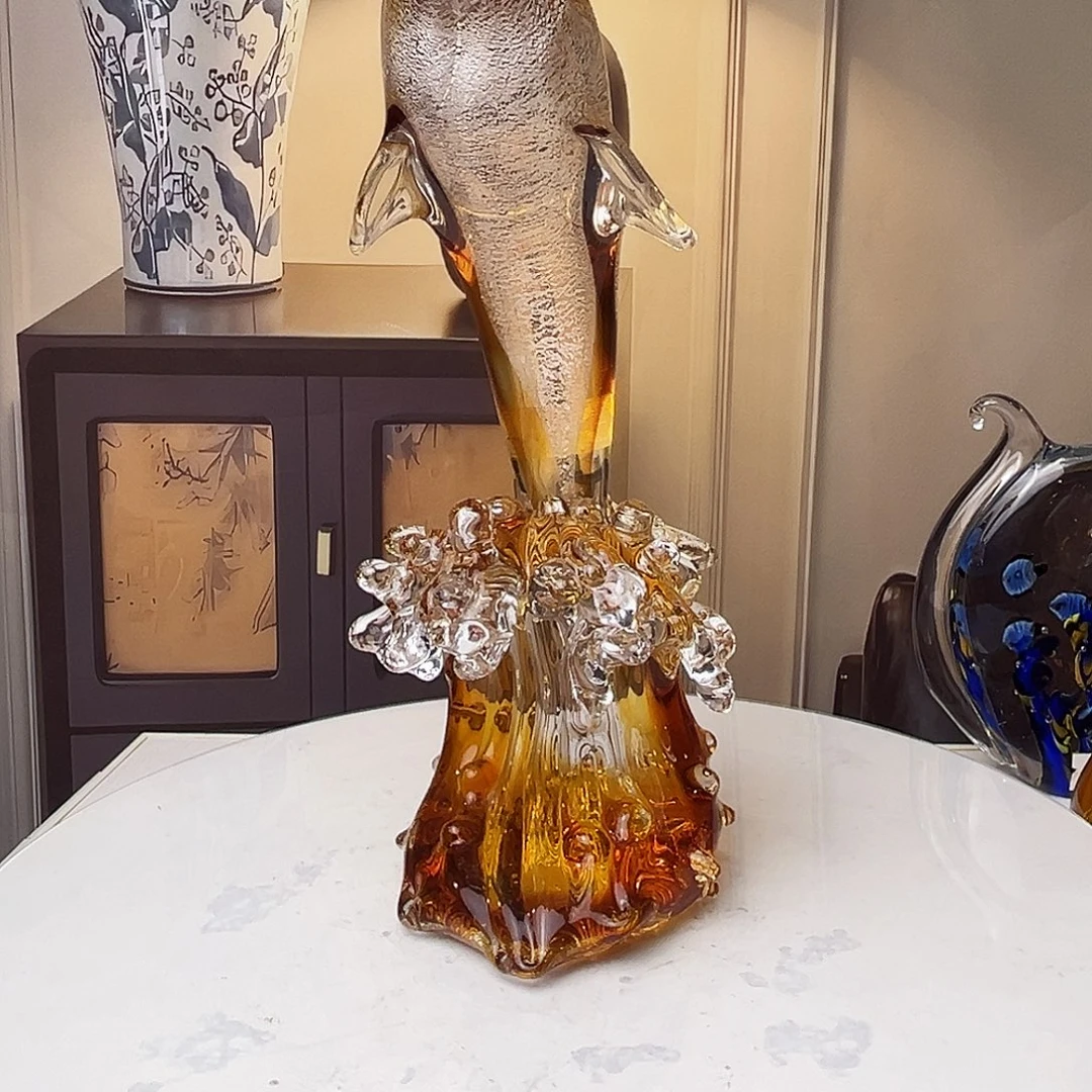 琉璃手工艺品琉璃的颜色也很好看呀好