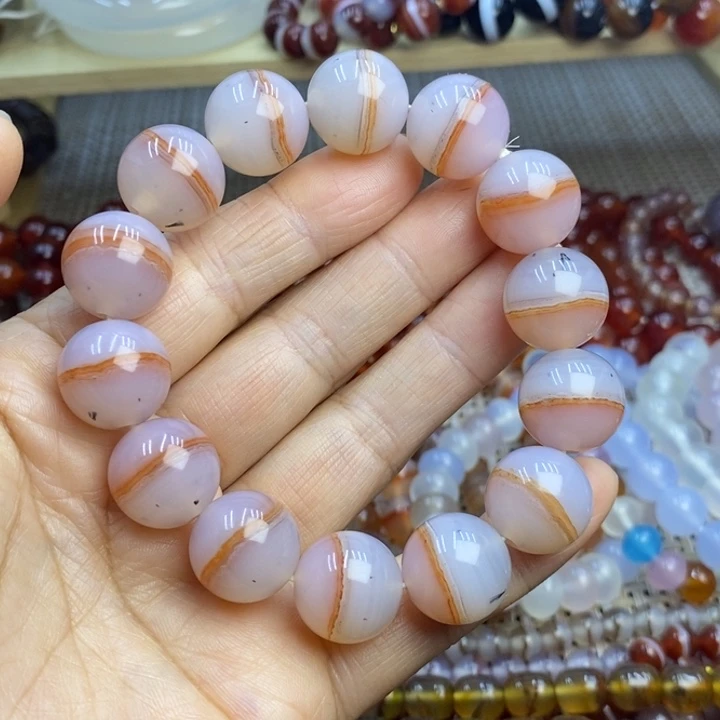 玛瑙/玉髓未镶嵌手链