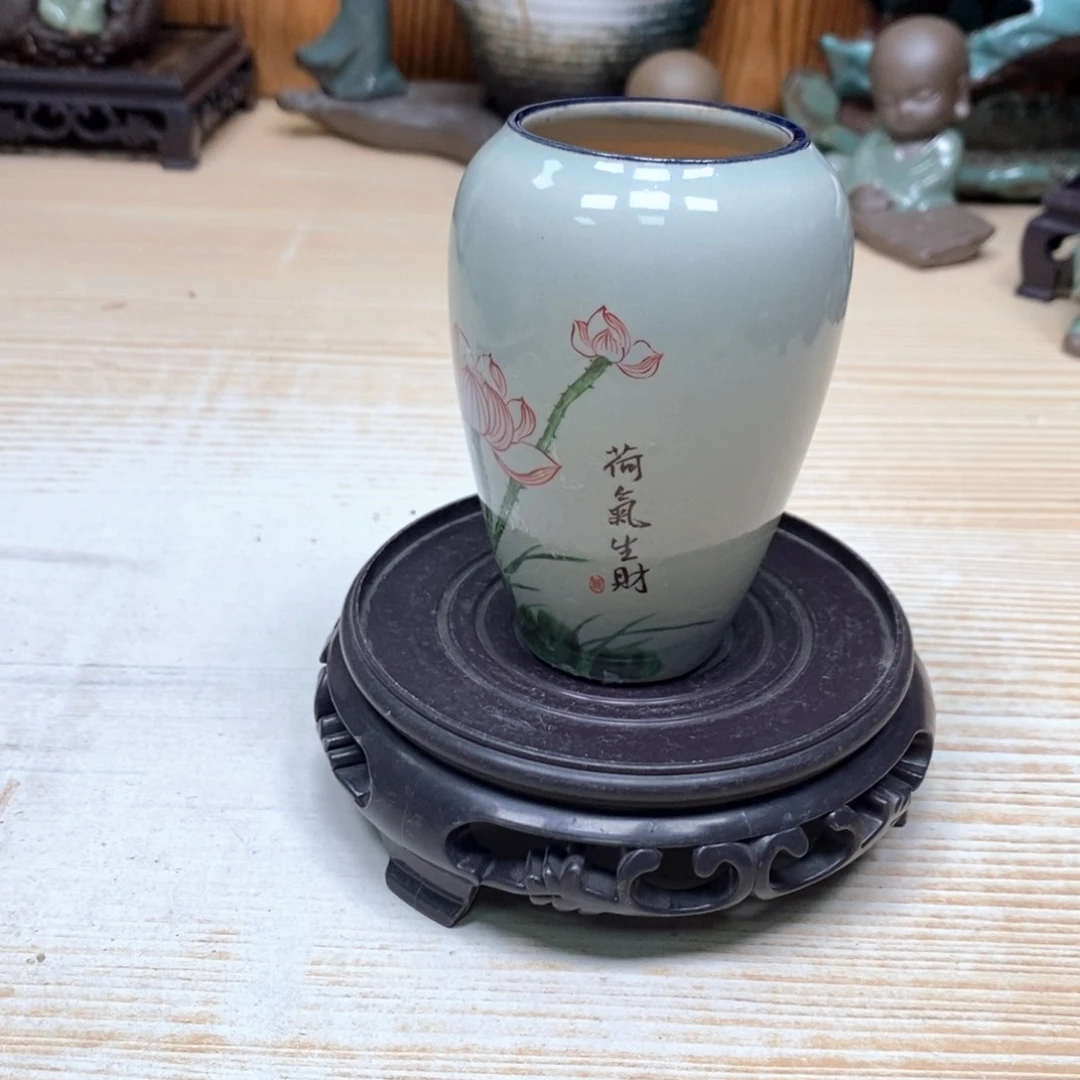 紫砂花盆陶瓷艺术花盆陶瓷