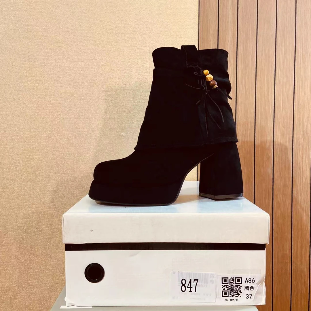 【清仓】2025小个子厚底平增高百搭女鞋847