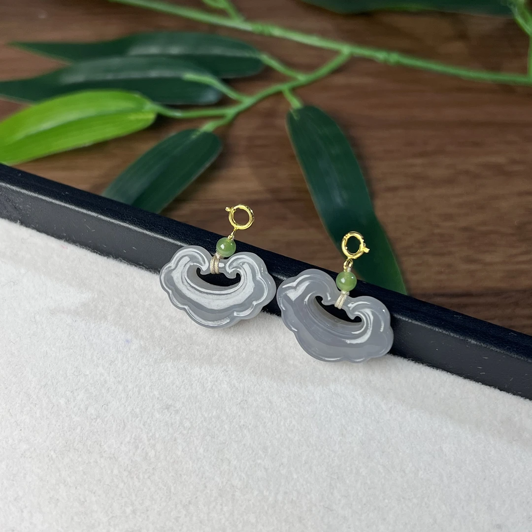 【睿泽赏宝】S925和田玉如意吊坠多样性发一16*23*5 HHS0012