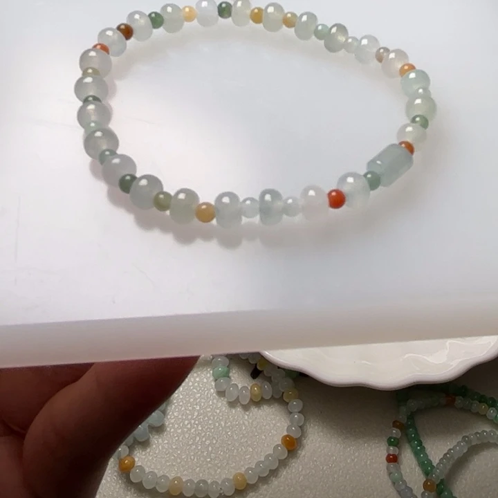 未镶嵌手串翡翠翡翠