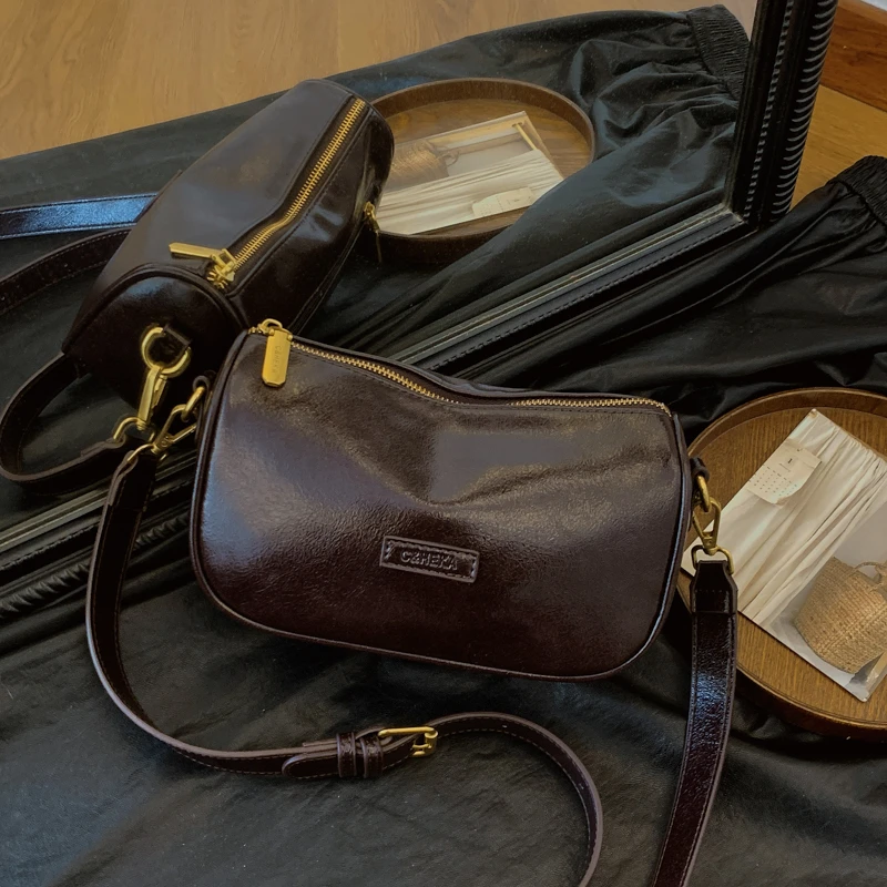 【冬月童话】秋冬新款韩版休闲百搭简约单肩小包包潮流女士斜挎包包