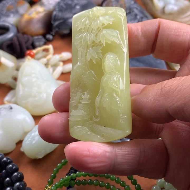 未镶嵌和田玉挂件