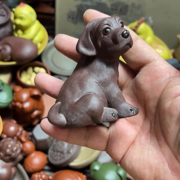 紫砂茶宠紫砂瑕疵