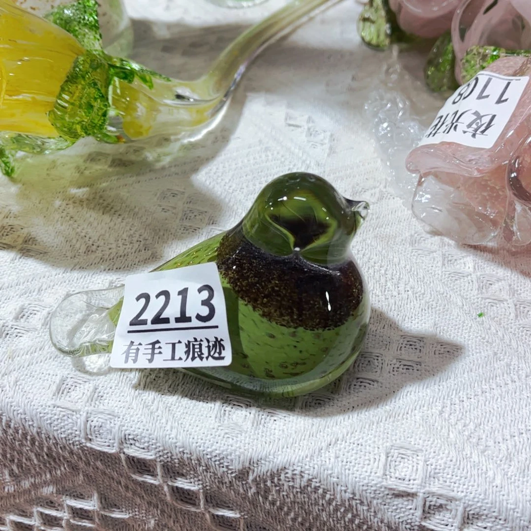 琉璃2213有磨痕痕迹 花瓶摆件