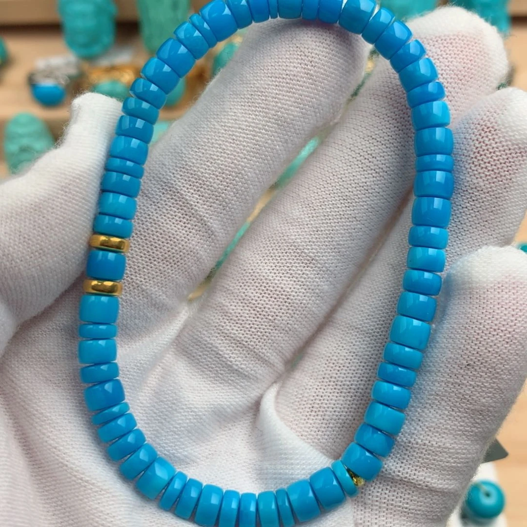 绿松石配饰未镶嵌5.5mm