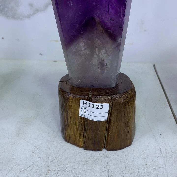 紫晶1未镶嵌小*拳1123紫水晶