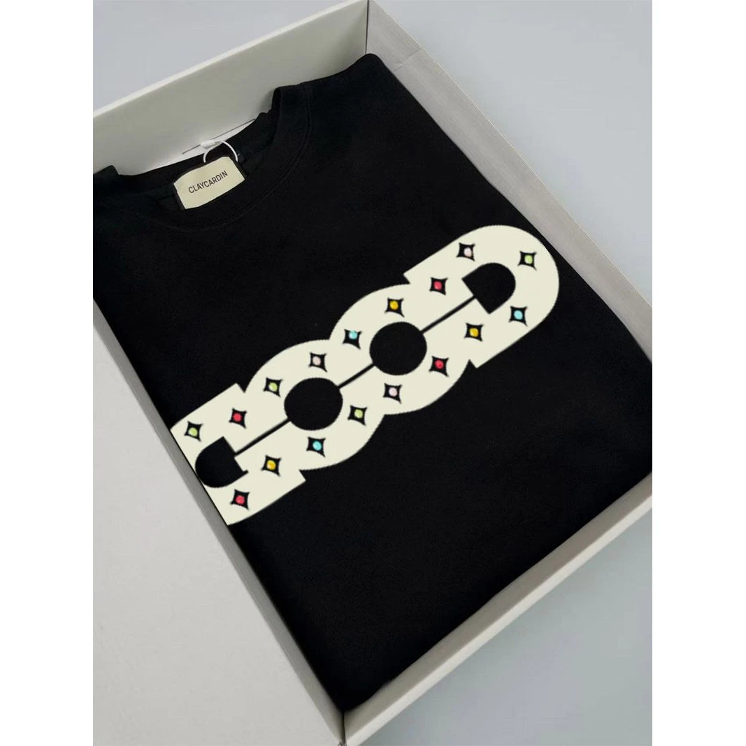 【good老白同款】夏天重磅潮牌短袖圆领休闲T恤-9194-coco