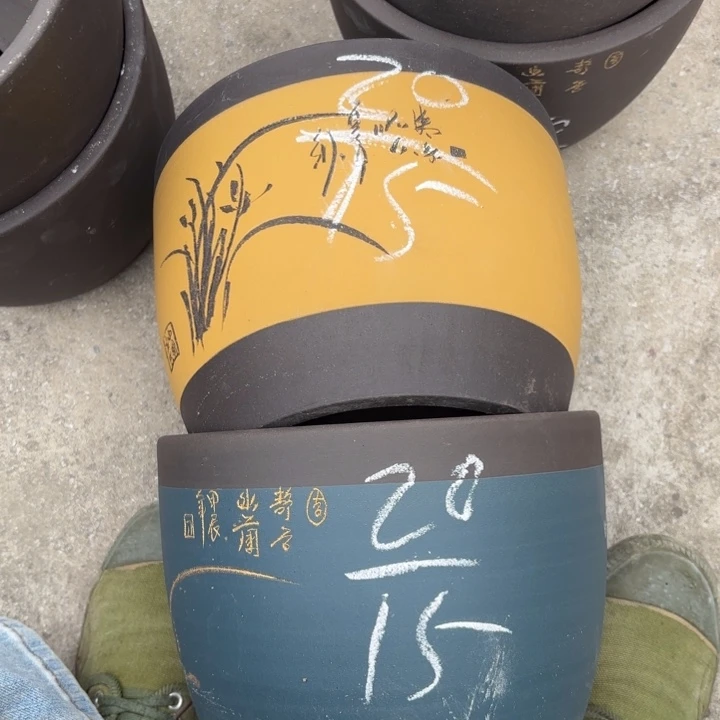紫砂花盆紫砂的颜色