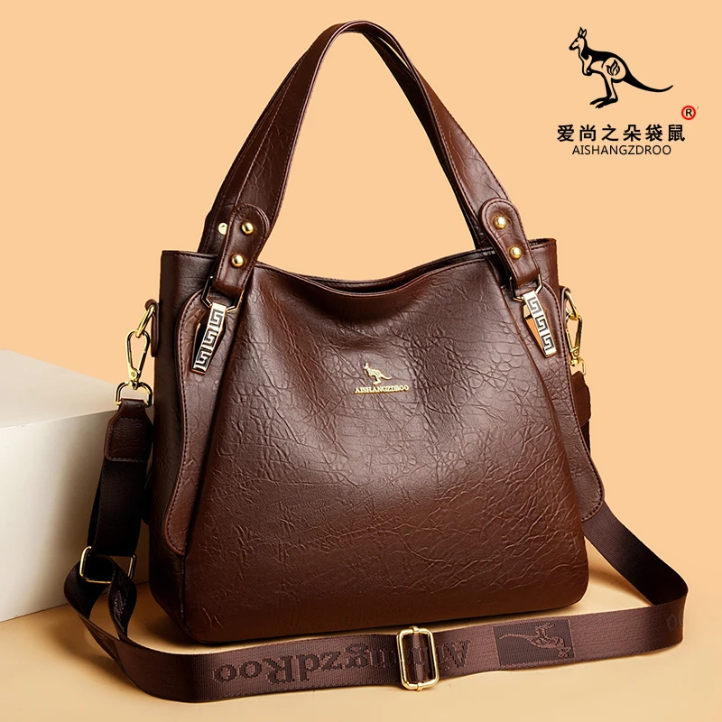 2025新款简约风中年女包纯色小方包大气单肩时尚百搭斜挎包9788