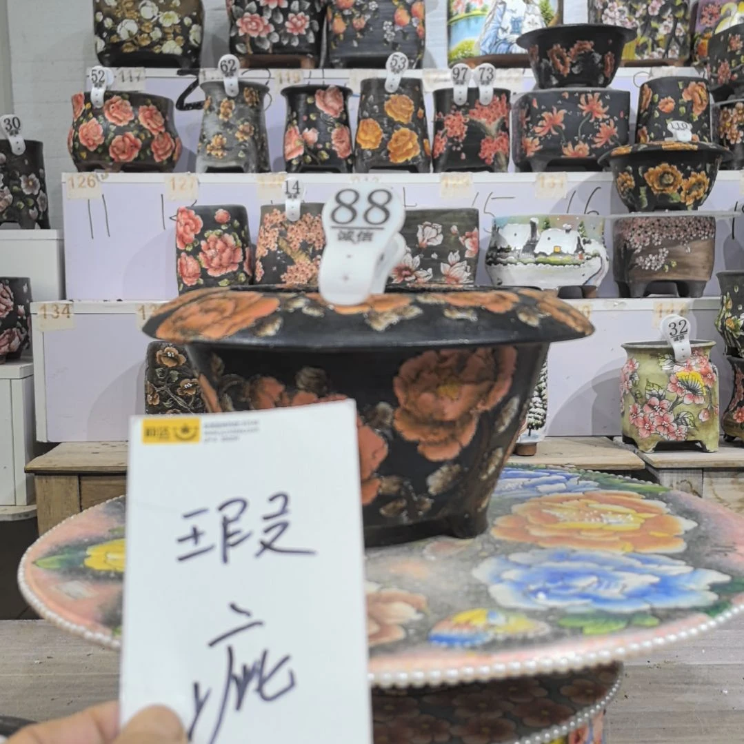 花盆红泥瑕疵处理