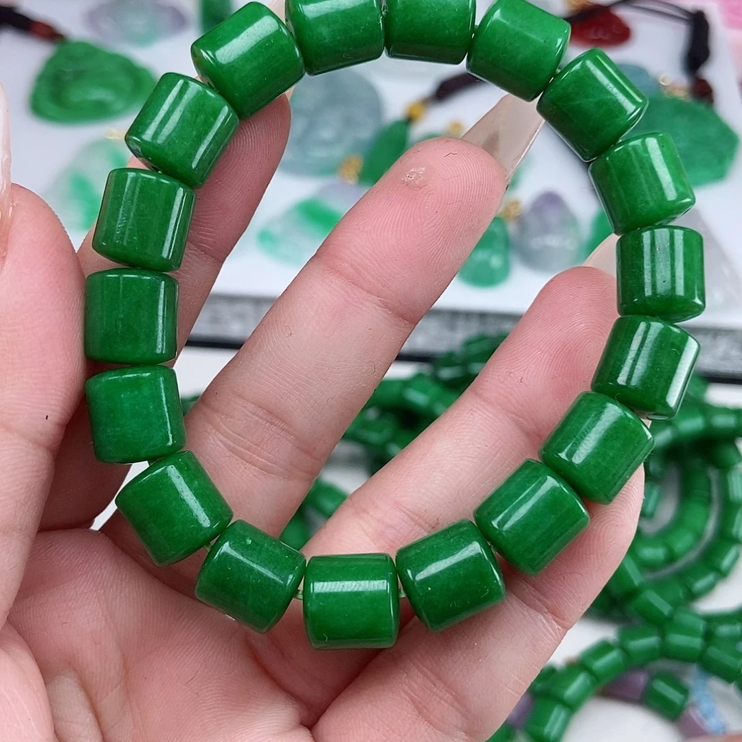 翡翠手链未镶嵌手链