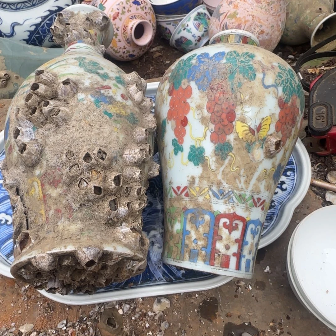 越***。陶摆件瓷器工艺美术作品