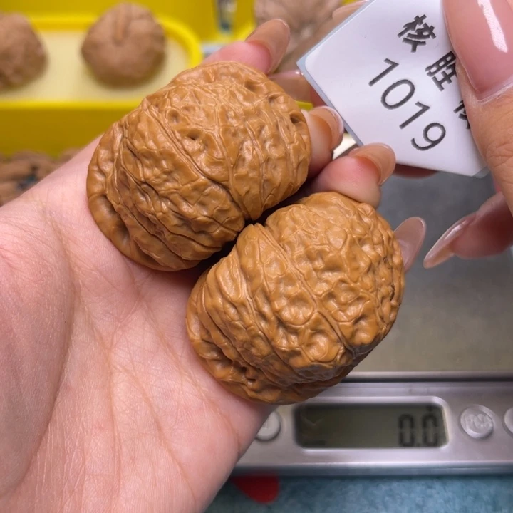 文玩核桃把件南瓜墩46.1019