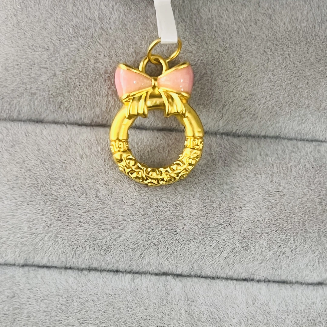 【莹莹专享】足金999饰品 平安扣 0.33 GP