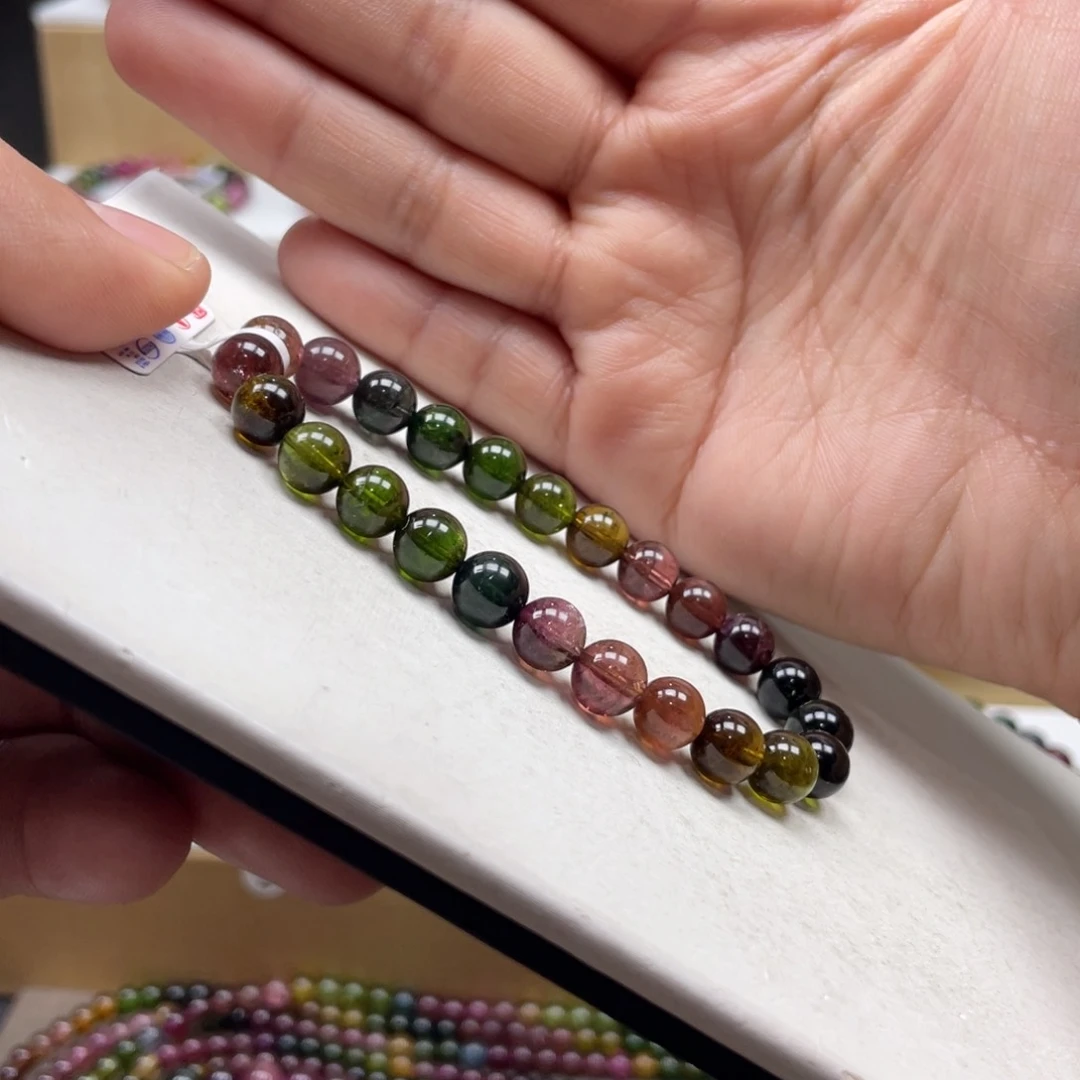 碧玺手串未镶嵌7.8mmmmmmmmmmmmmmmmmmm