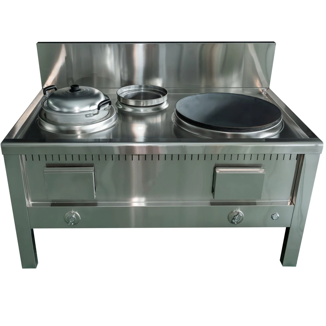 不锈钢可移动节能无烟猛火柴火灶室内室外环保灶台定制