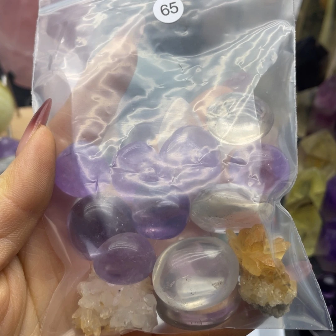 紫晶珠宝半成品银S925镶嵌65