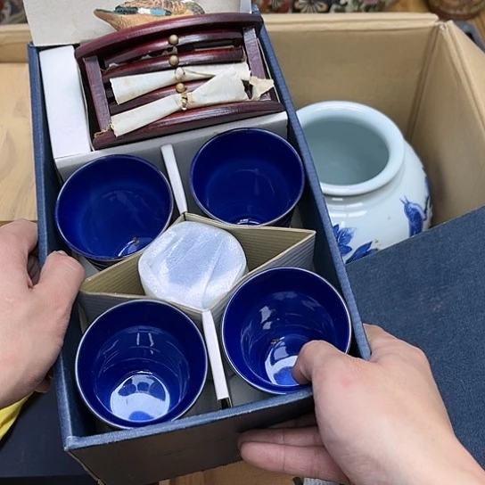 瓷片摆件工艺品瓷器摆件777