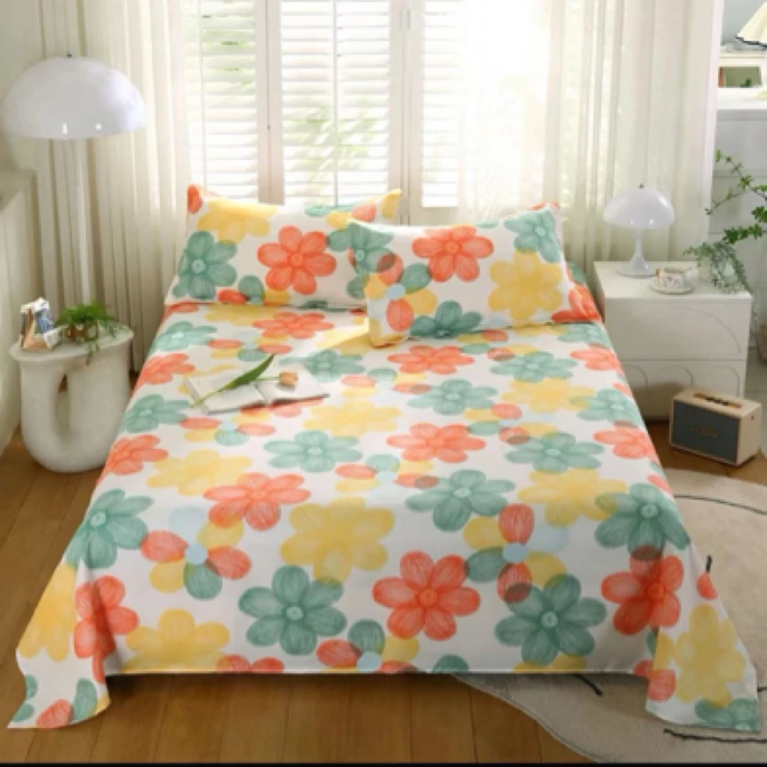 【甜蜜花朵】自产自销新款加厚加密床单2m*2m3