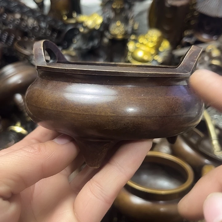顺顺利利，铜器摆件