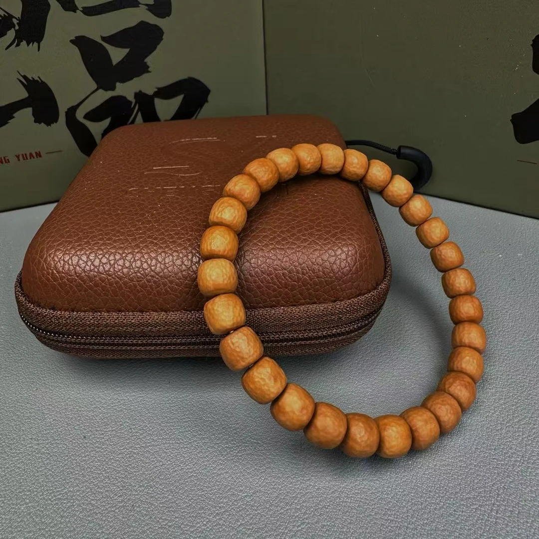 【盛圆·8+熔岩】小馒头料全品精工猴头核桃手串