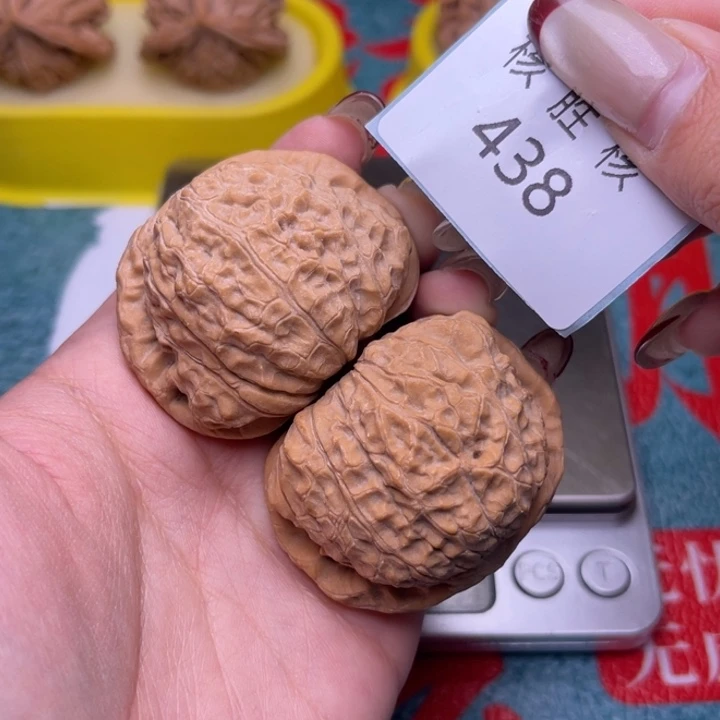 把件文玩核桃南瓜墩44.438