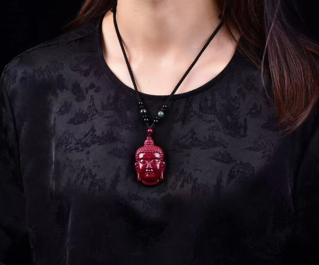 非金属珐琅吊坠 佛头吊牌 做工精细 男女皆可佩戴