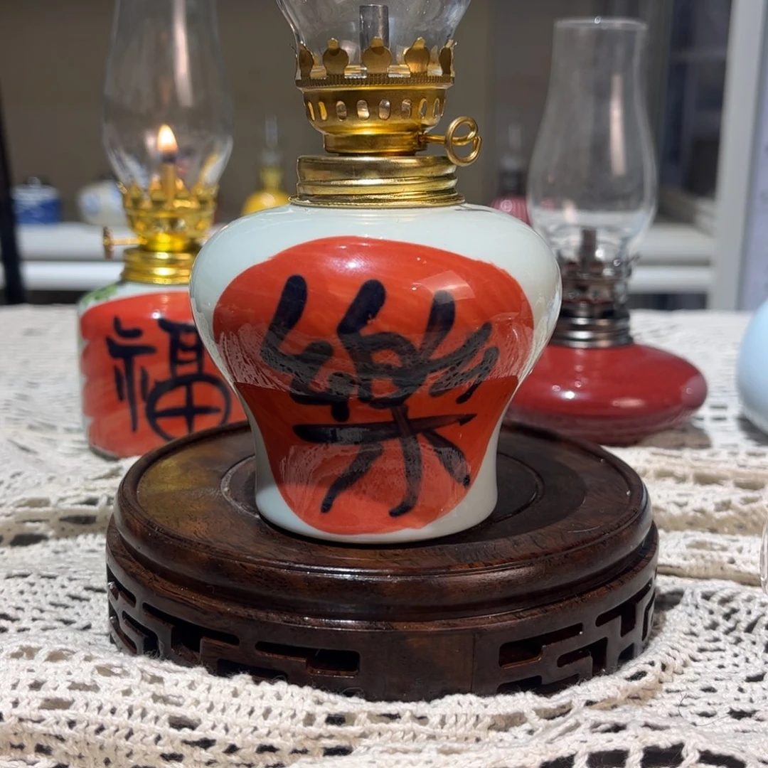 摆件景德镇陶瓷香薰灯